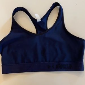 Under Armor Navy Sports Bra